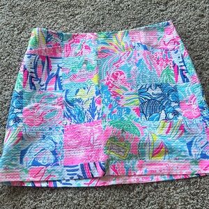 Lilly Pulitzer Marigold Skort size 6 NWT